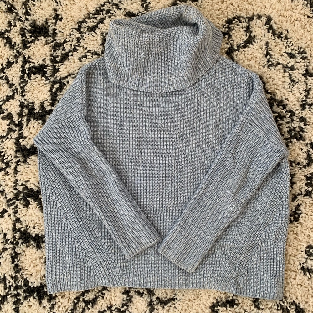 Lou & Grey Chunky Cowl Neck Over Sized Sweater